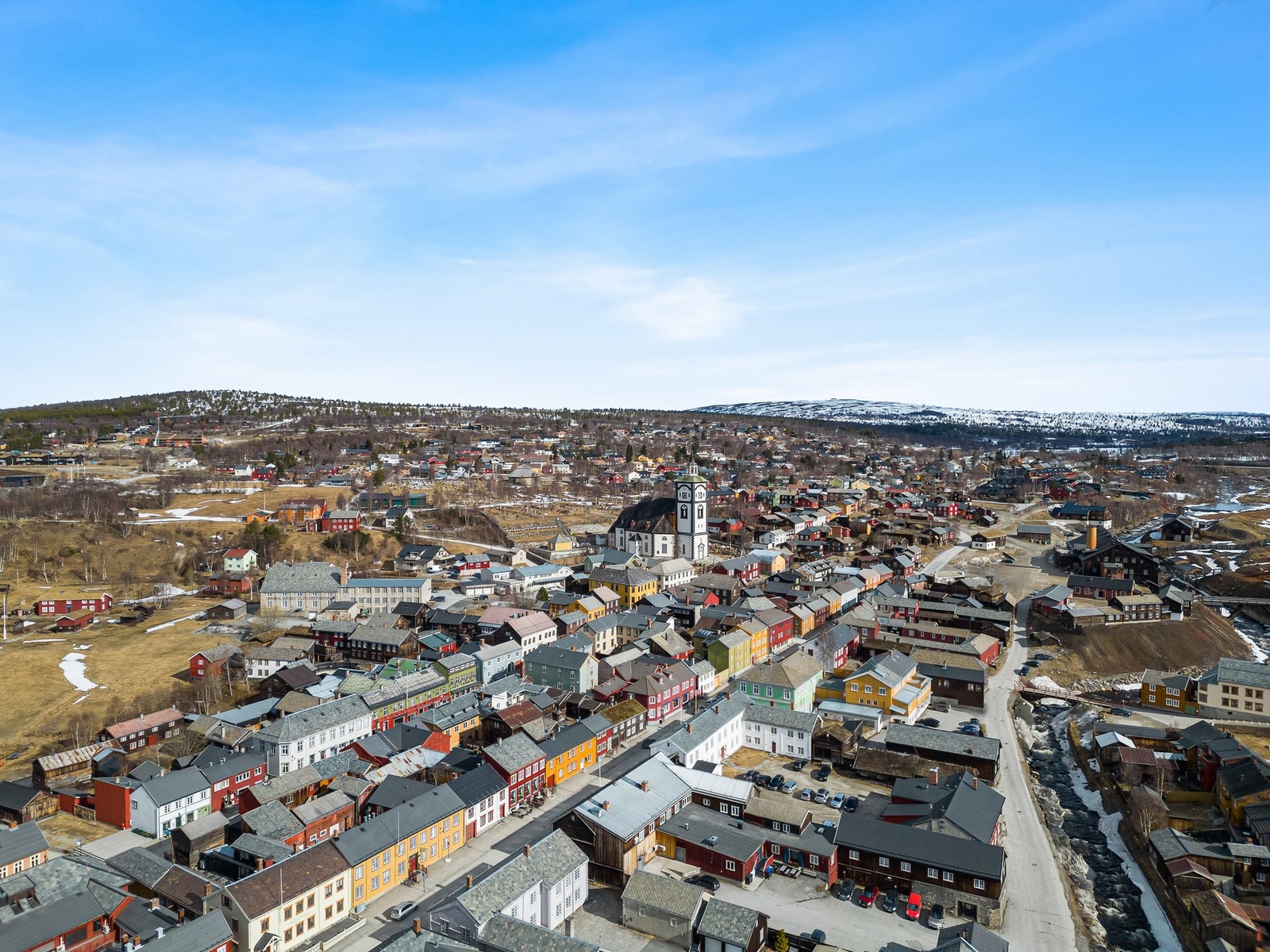 Eiendommen ligger fint til i Bergmannsgata og har en sentral og profilert beliggenhet Galleribilde
