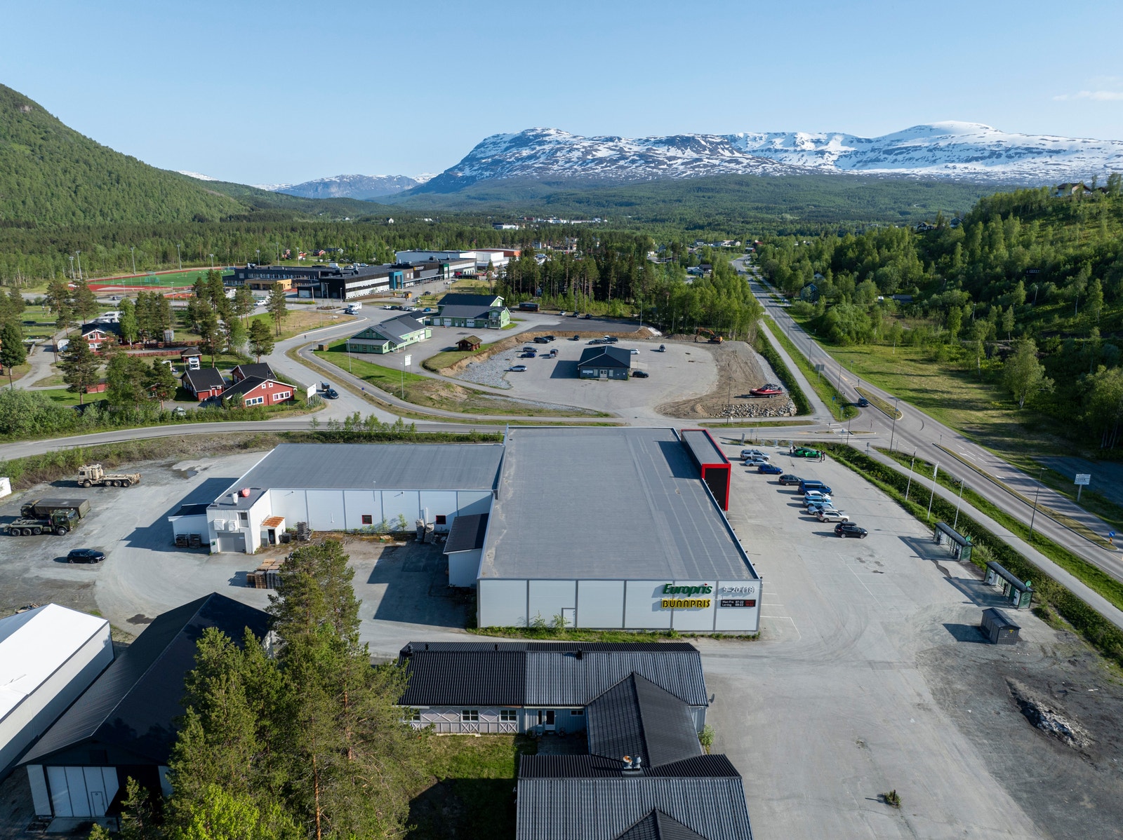 Fasade mot nord Galleribilde