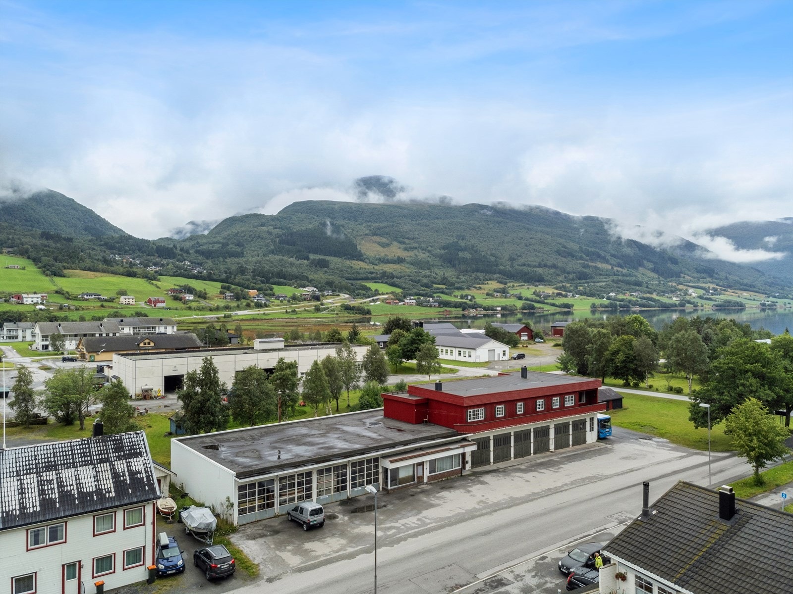 Dronefoto Galleribilde