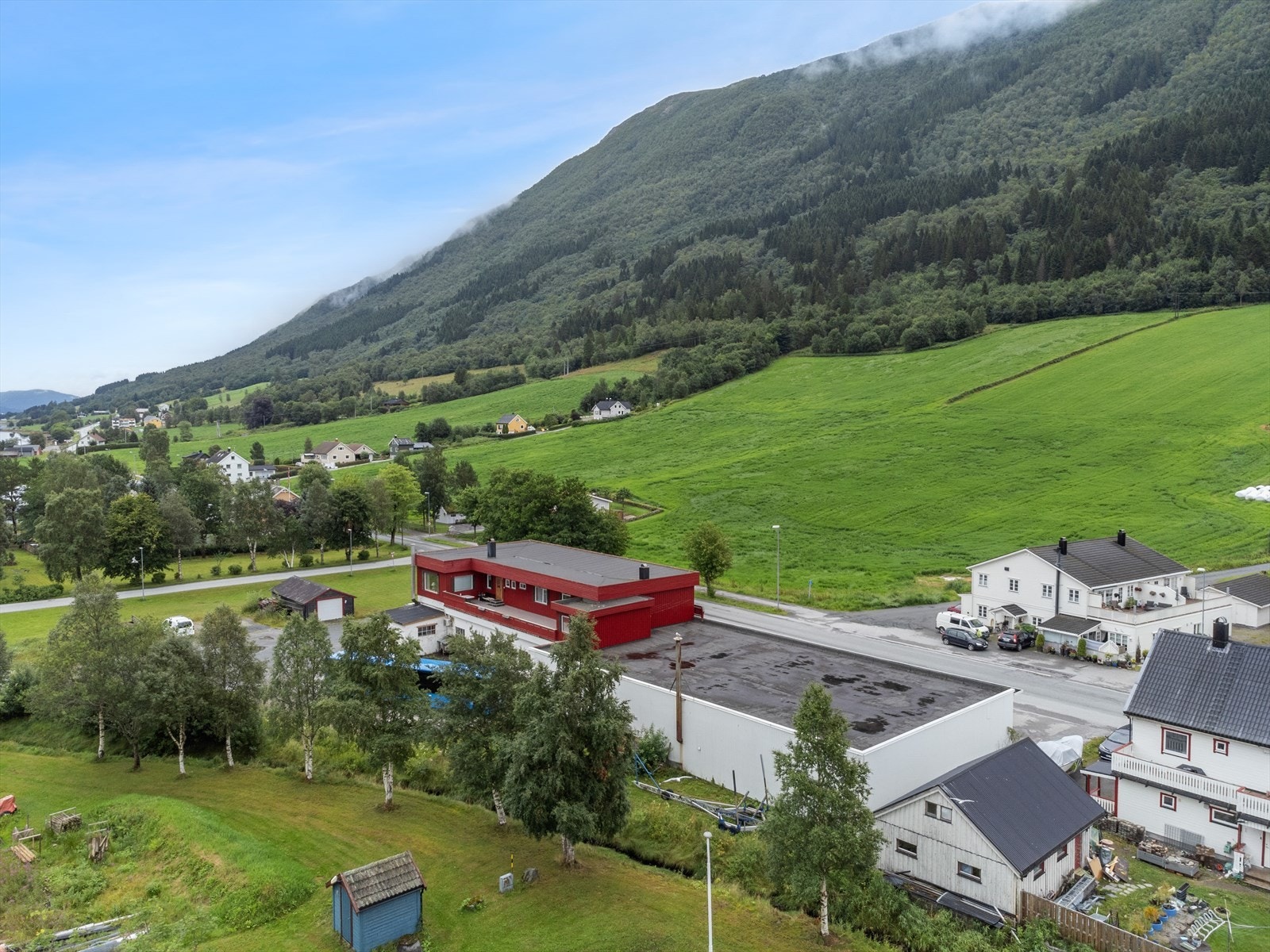 Dronefoto Galleribilde