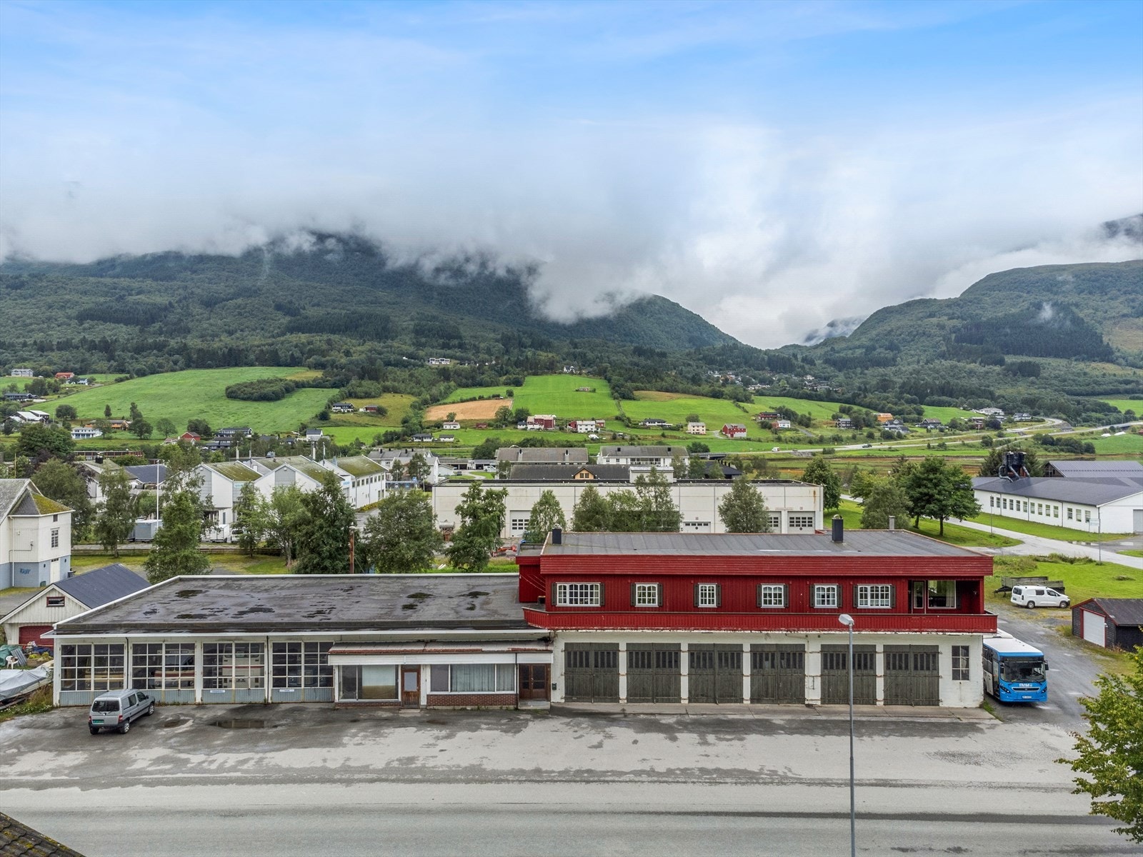 Dronefoto Galleribilde