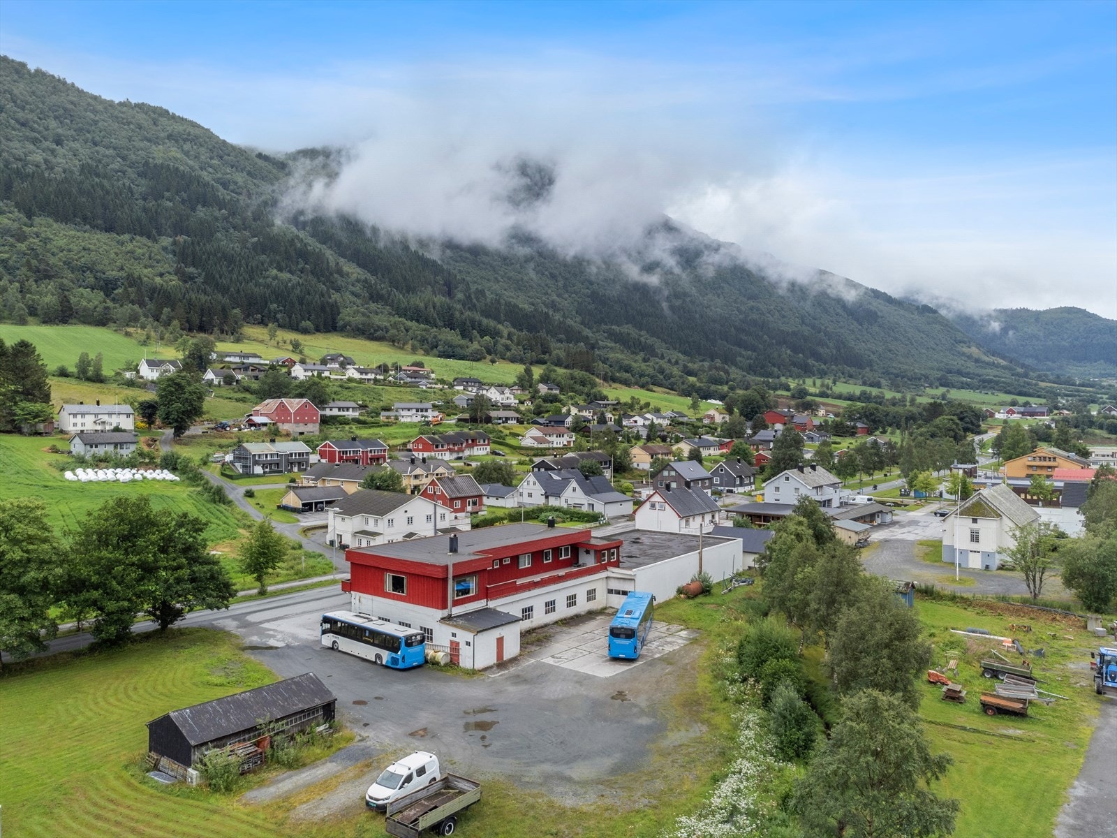 Dronefoto Galleribilde