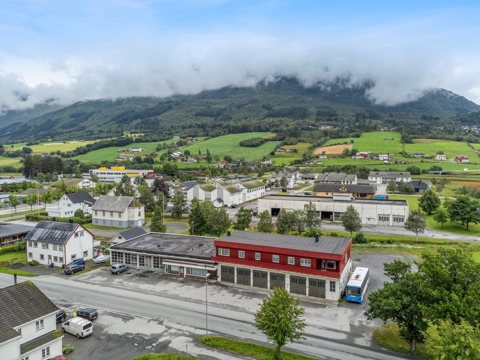 Dronefoto Galleribilde