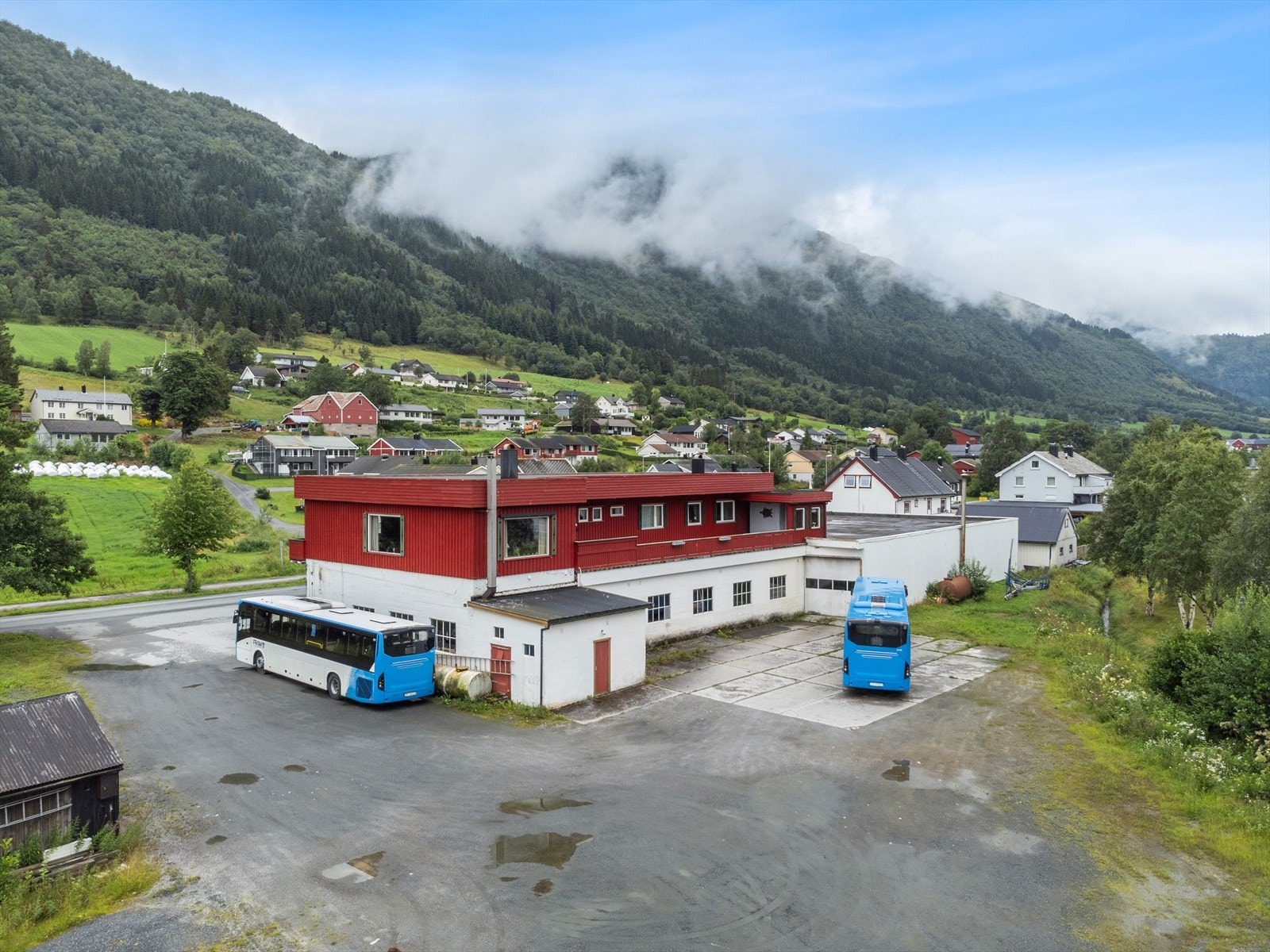 Dronefoto Galleribilde