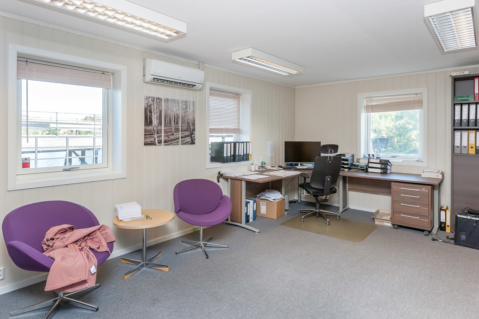 Kontorområde Galleribilde