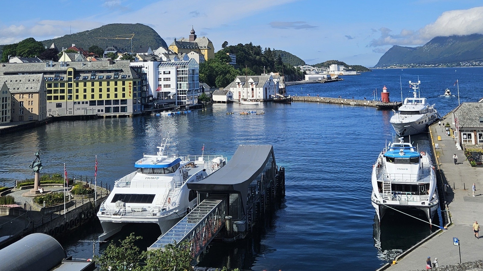 Utsikt 6 etg. Galleribilde