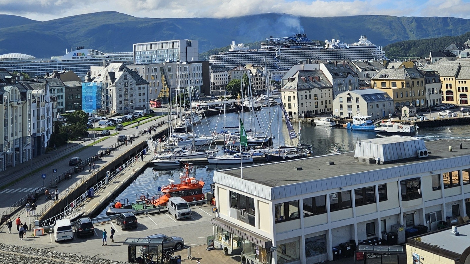 Utsikt 6 etg. Galleribilde