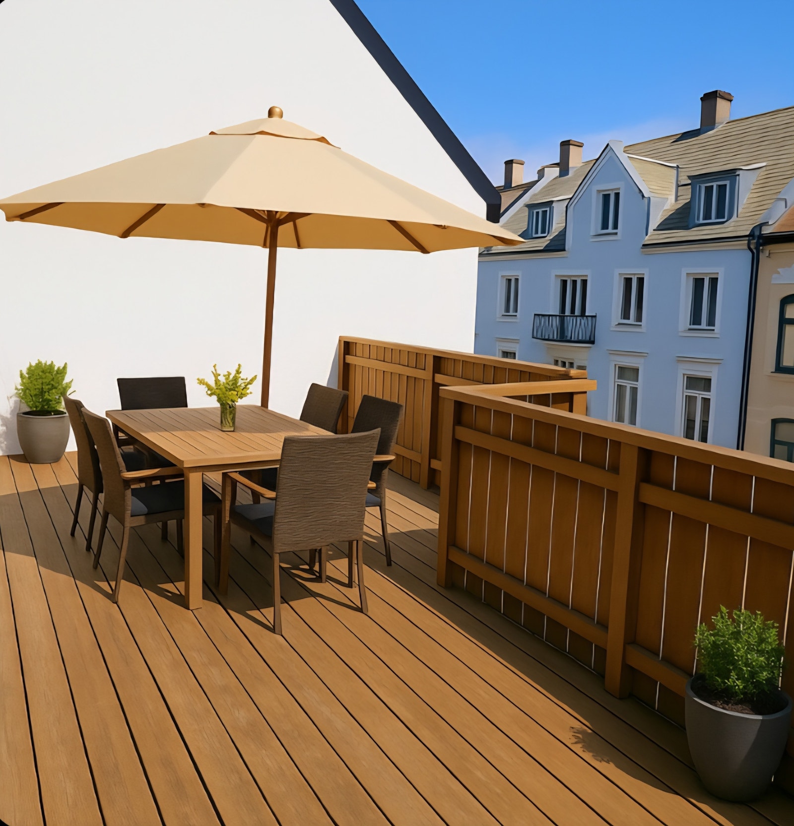 Takterrasse 4 etg.
*møblert med KI Galleribilde