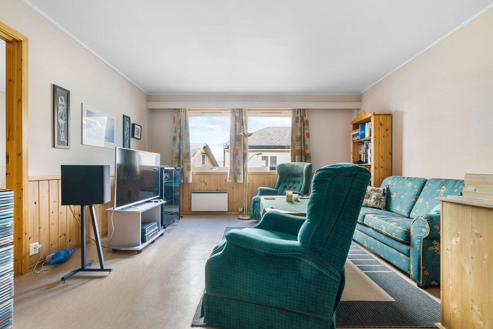 Bilde fra en av leilighetene - Stue Galleribilde