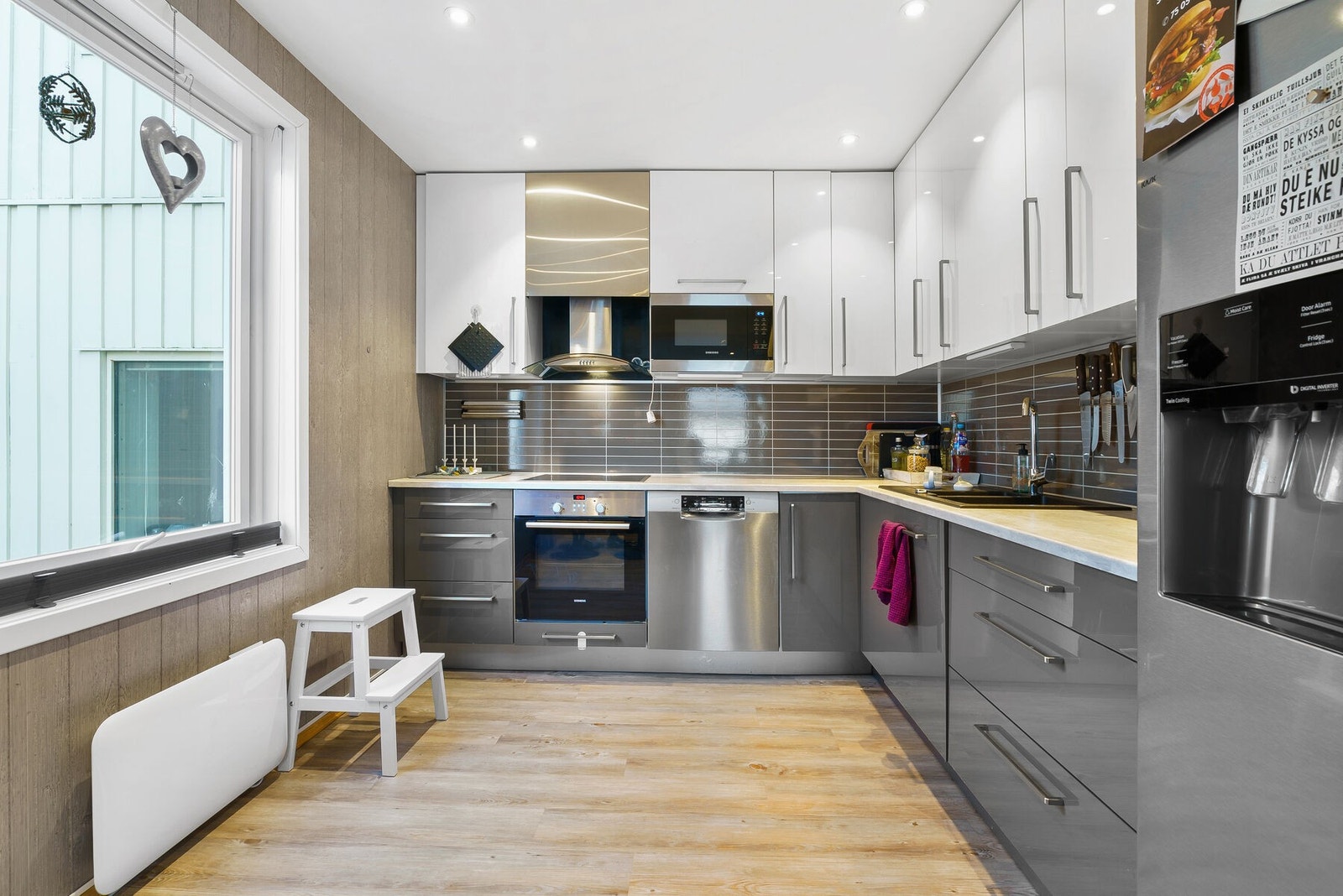 Bilde fra en av leilighetene - Kjøkken Galleribilde