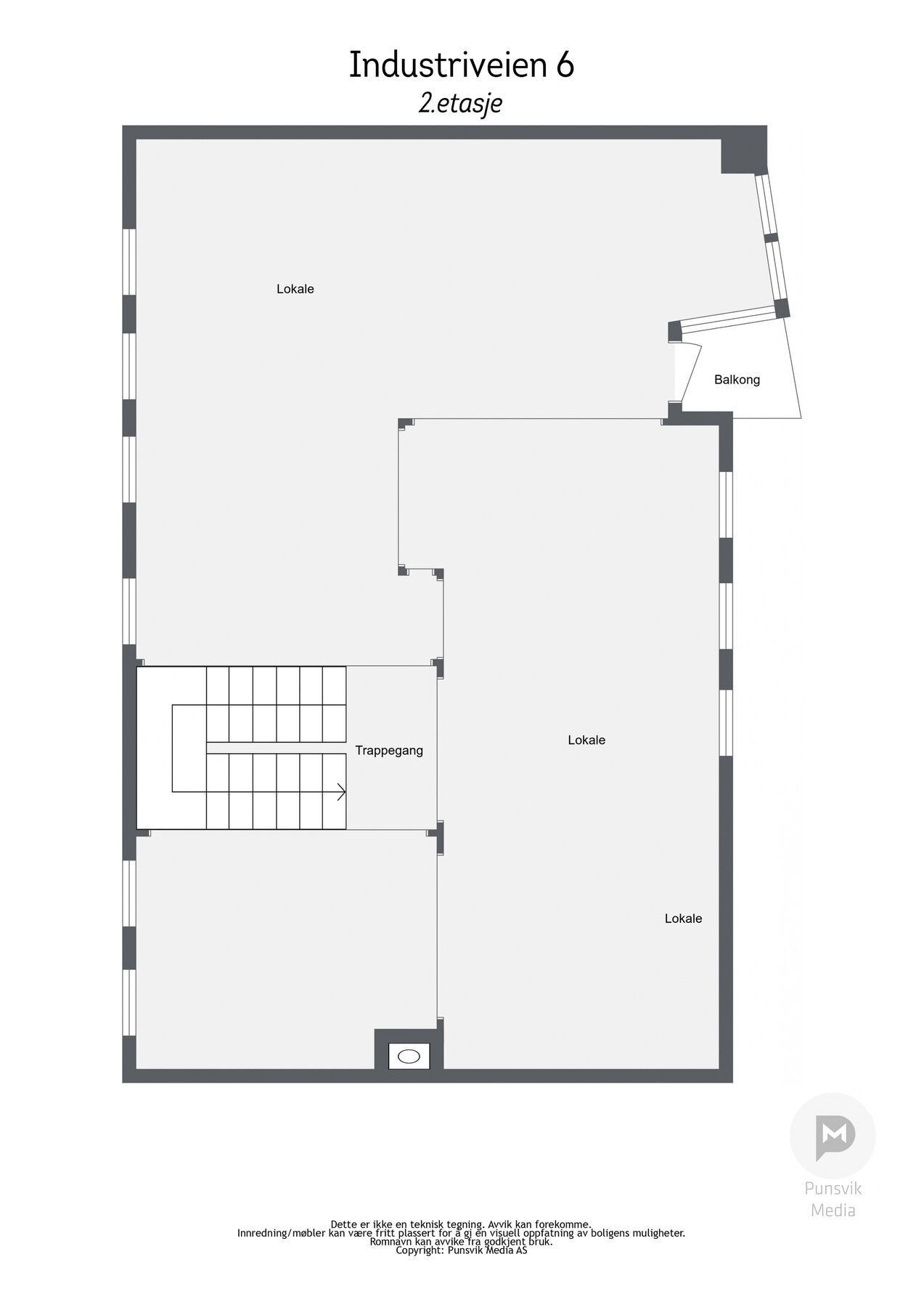 Industriveien 6 - 2etasje Galleribilde