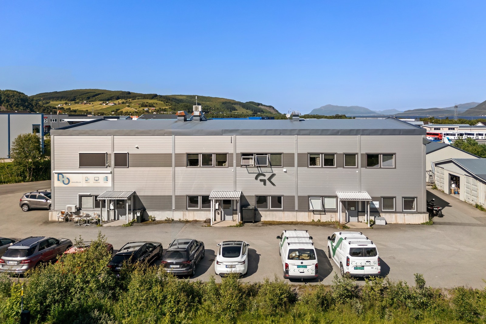 Markveien 17 B (midterste seksjonen). Galleribilde