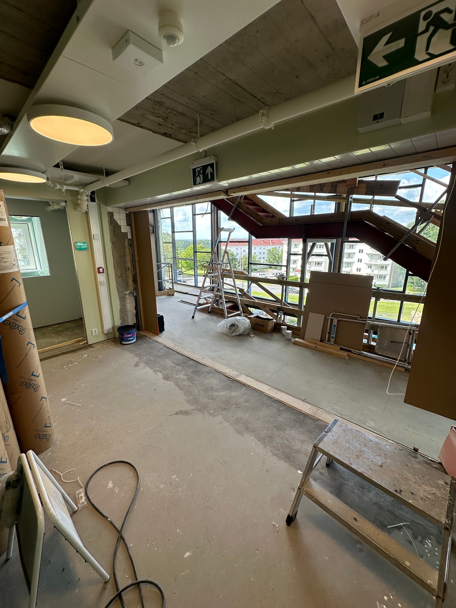 Inngangsparti på etasjeplanet Galleribilde