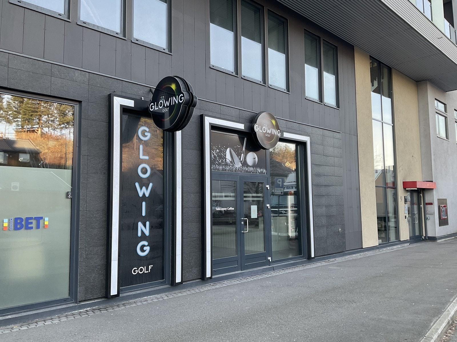 Inngang butikklokalet 609 m2 BTA Galleribilde