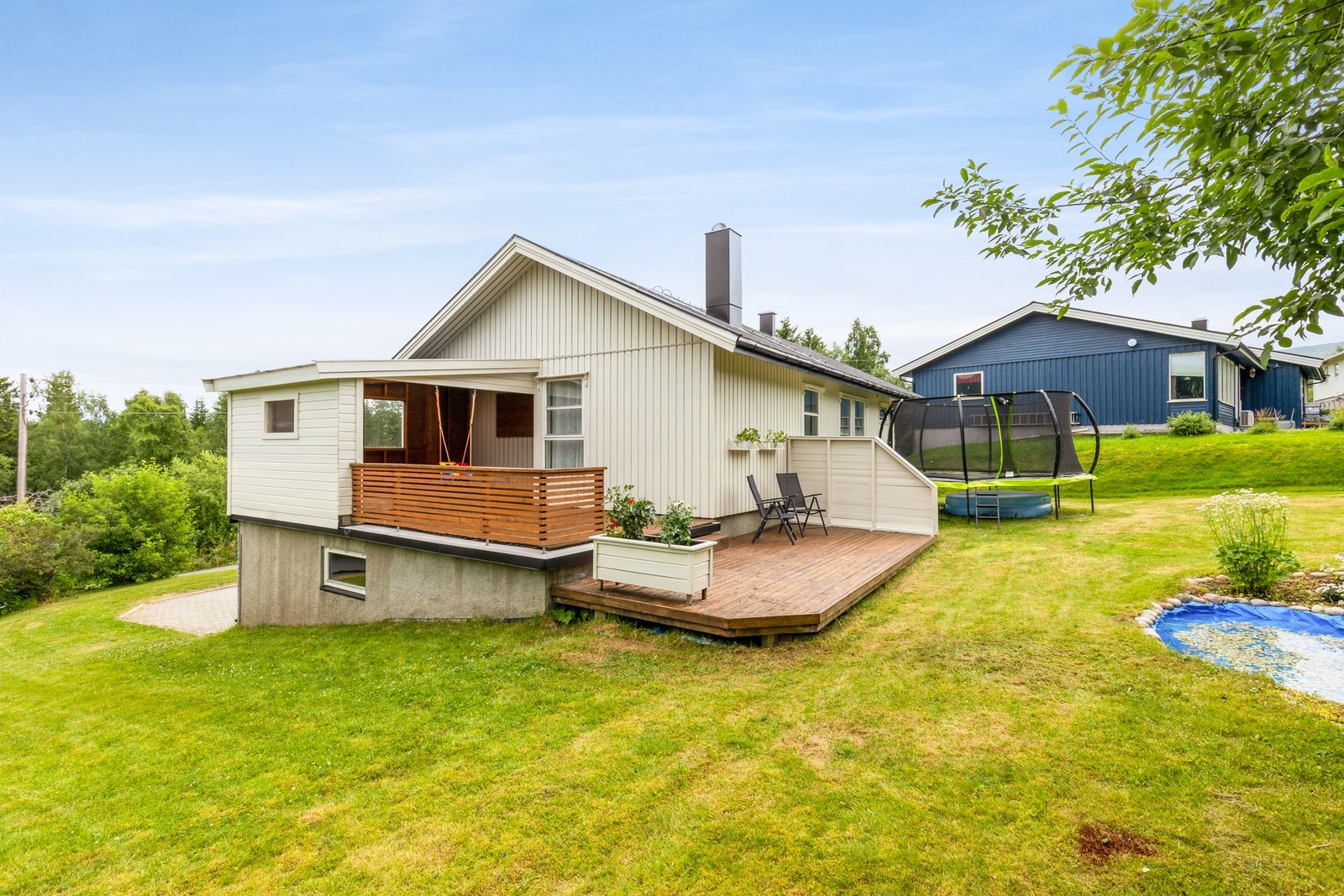 Kort vei til barnehager, skole og dagligvarehandel Galleribilde