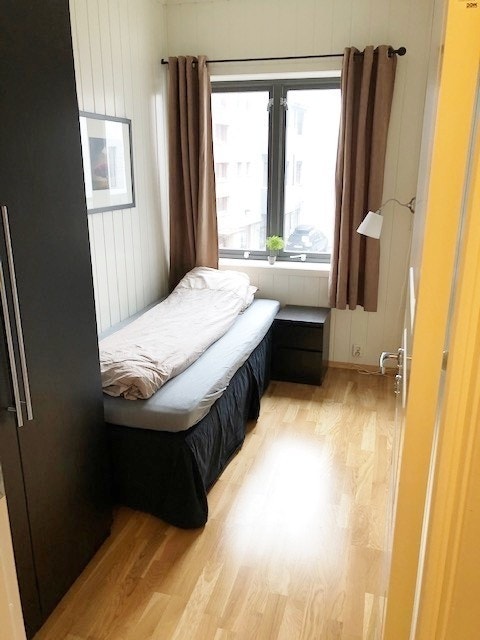 Soverom med enkeltseng Galleribilde