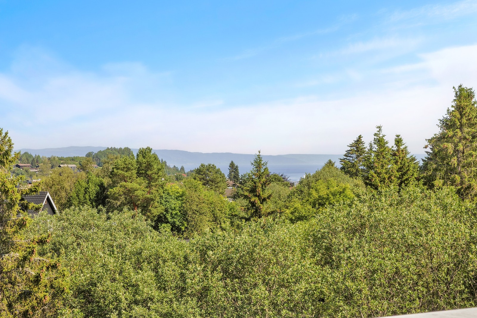 Utsikt fra soverommet. Galleribilde