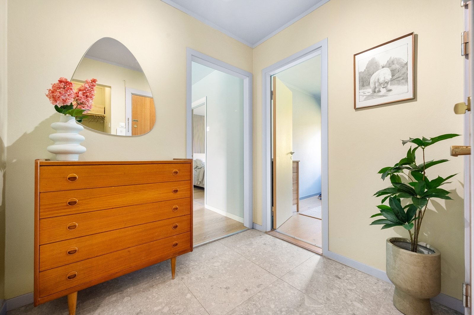 Hyggelig entré. Galleribilde