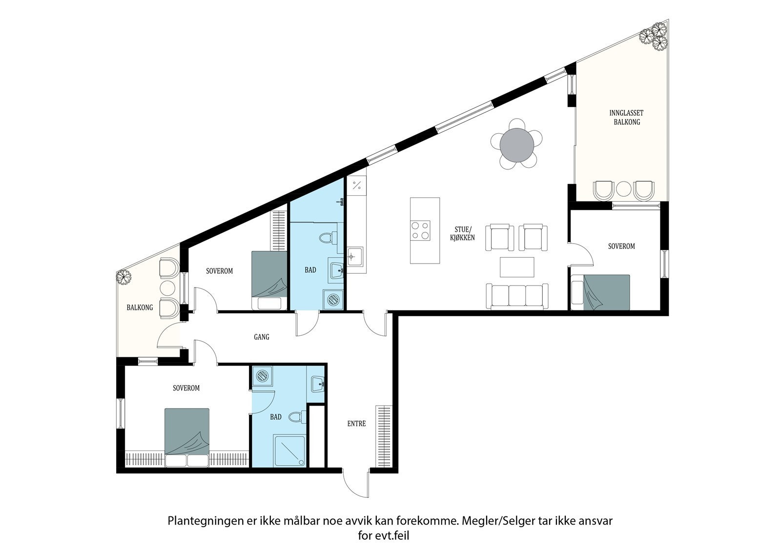 Plantegning Galleribilde