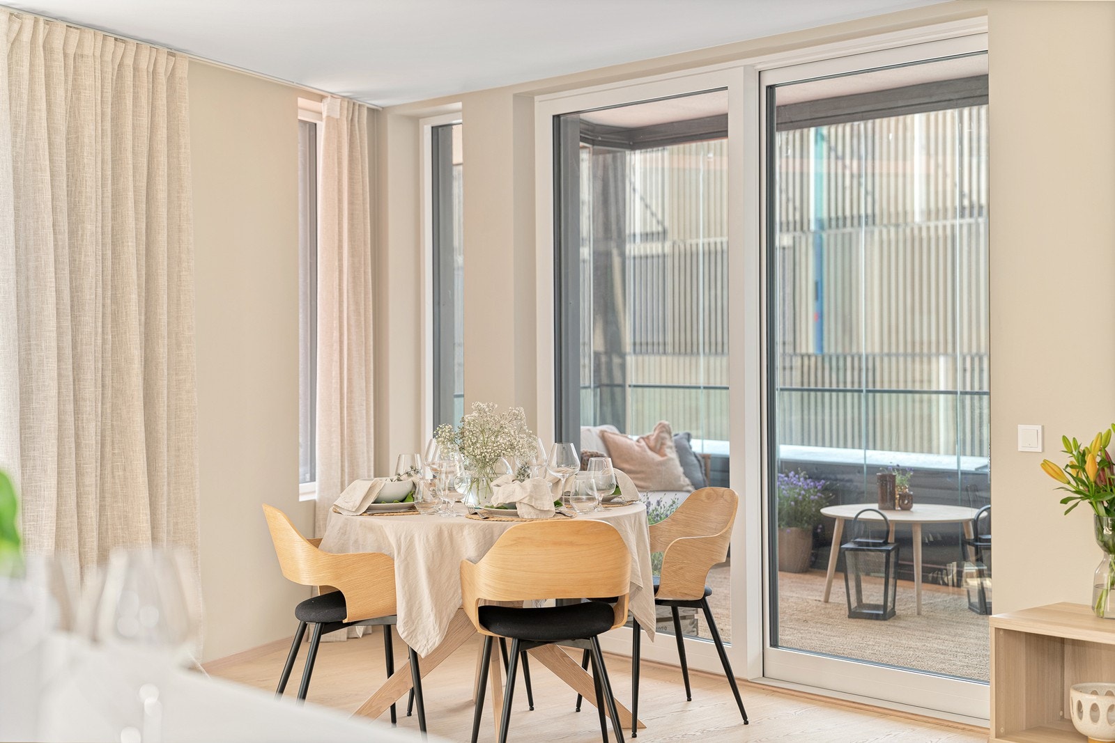 Det er god plass til å etablere en egen spisegruppe Galleribilde