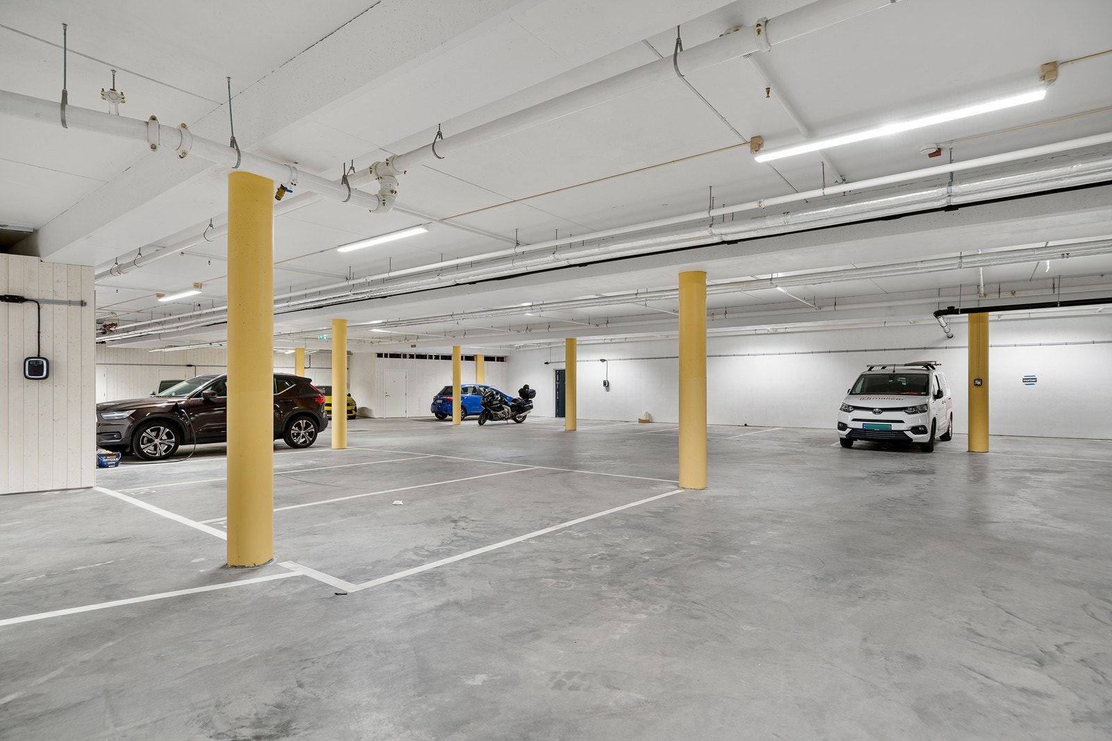 Mulighet for kjøp av p-plass i lukket anlegg Galleribilde