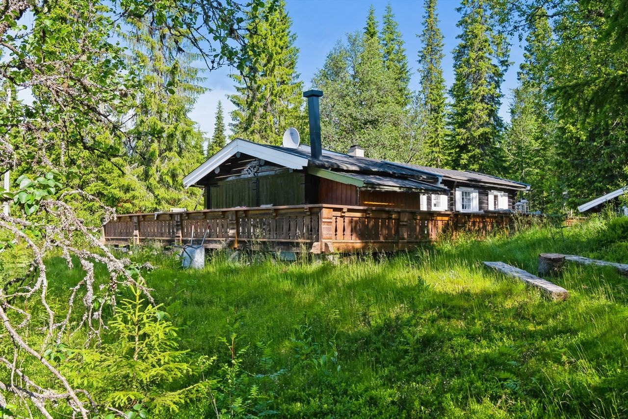 Terrassen strekker seg mot syd og vest og gir utmerkede solforhold store deler av dagen. Galleribilde