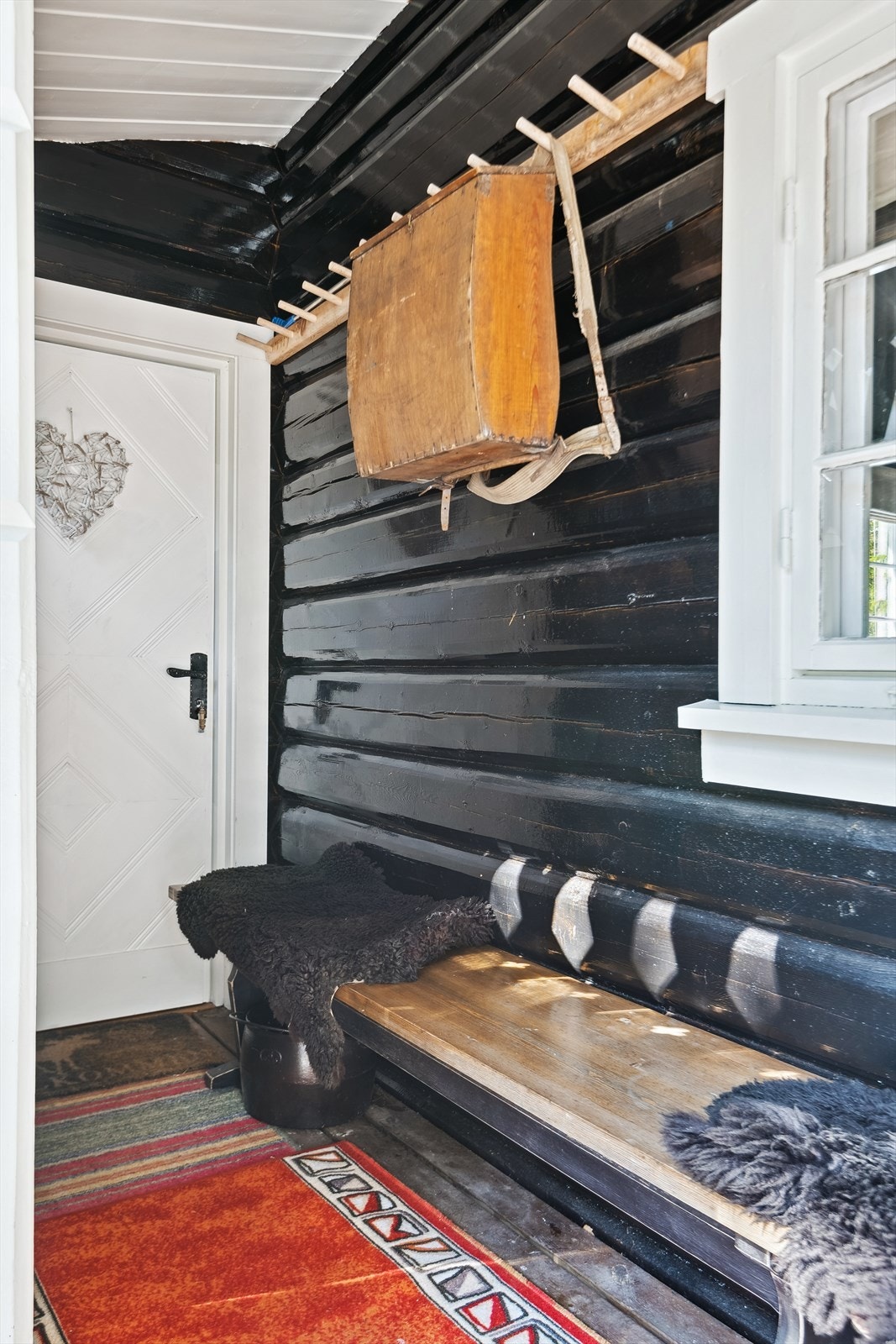 Velkommen inn! Vindfanget gir en lun velkomst Galleribilde