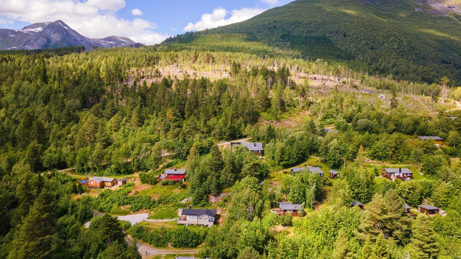 Dronefoto Galleribilde