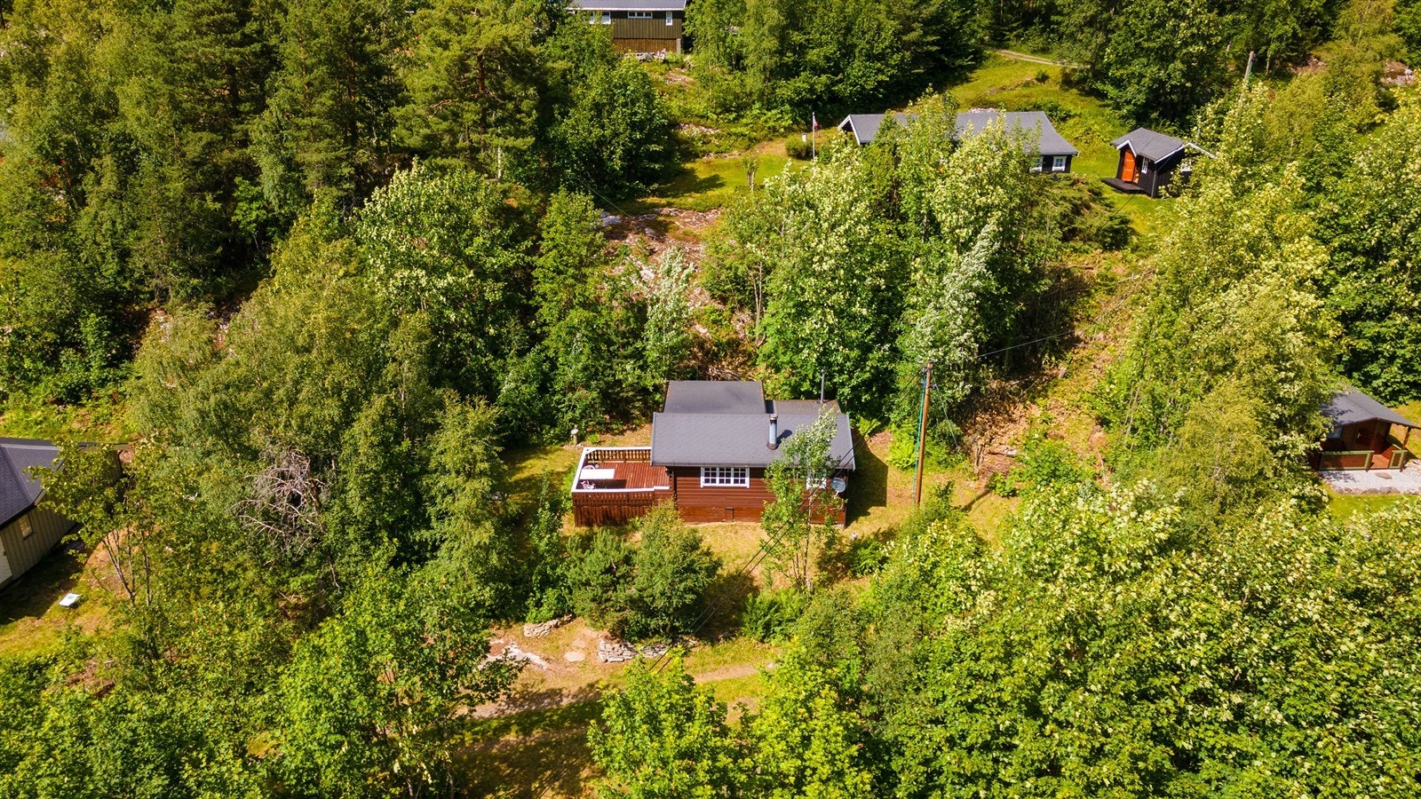 Dronefoto Galleribilde