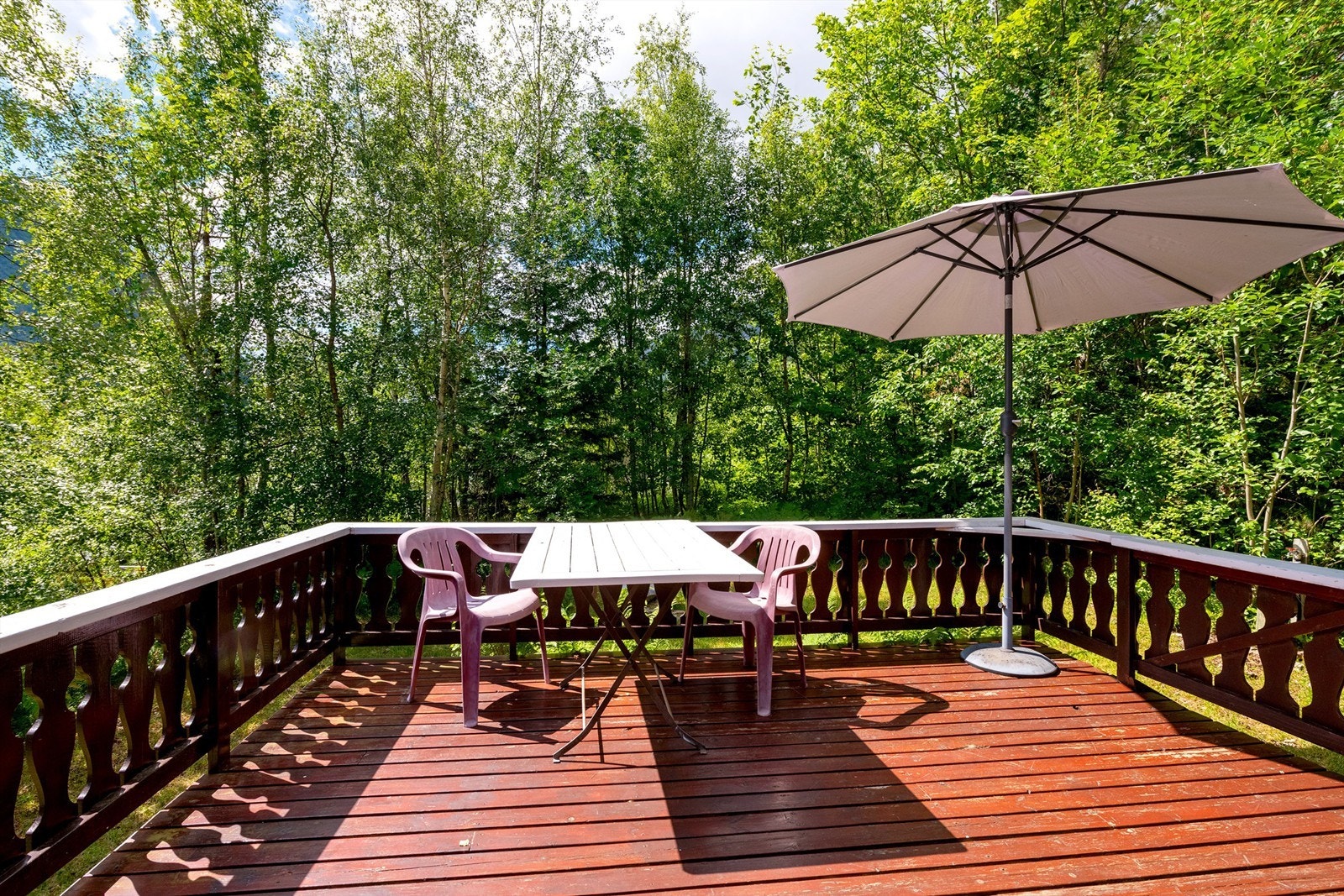 Herlig terrasse Galleribilde