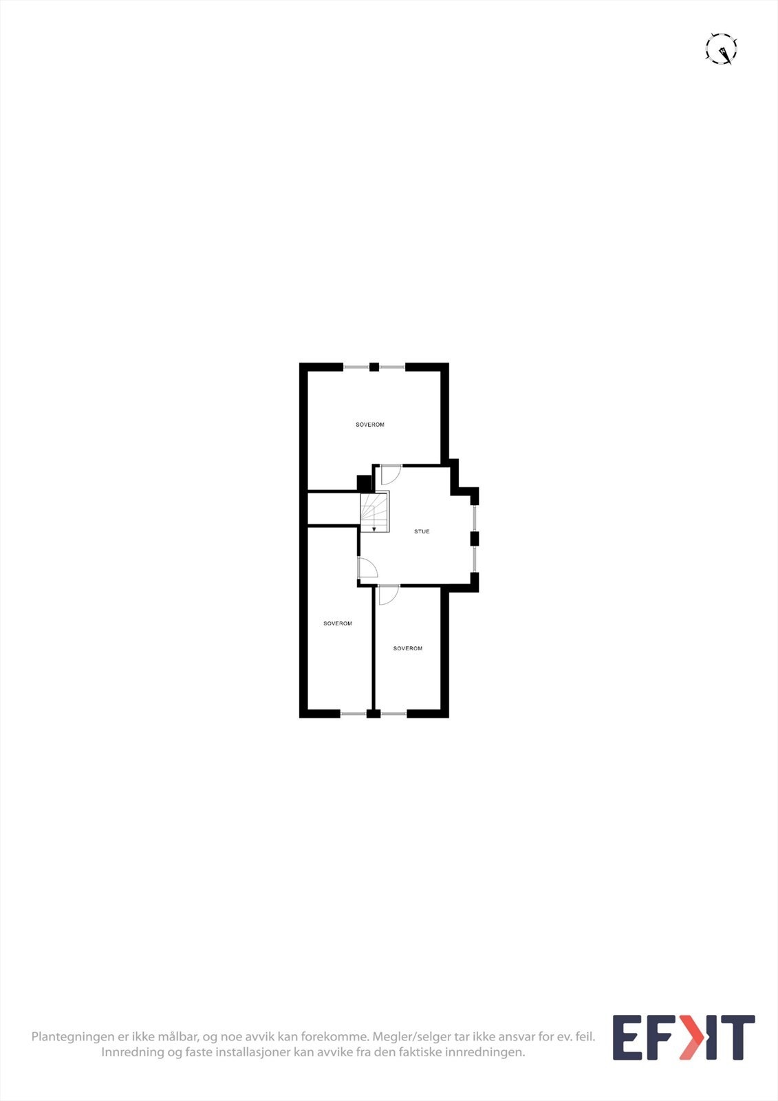 Plantegning av 2. etasje Galleribilde