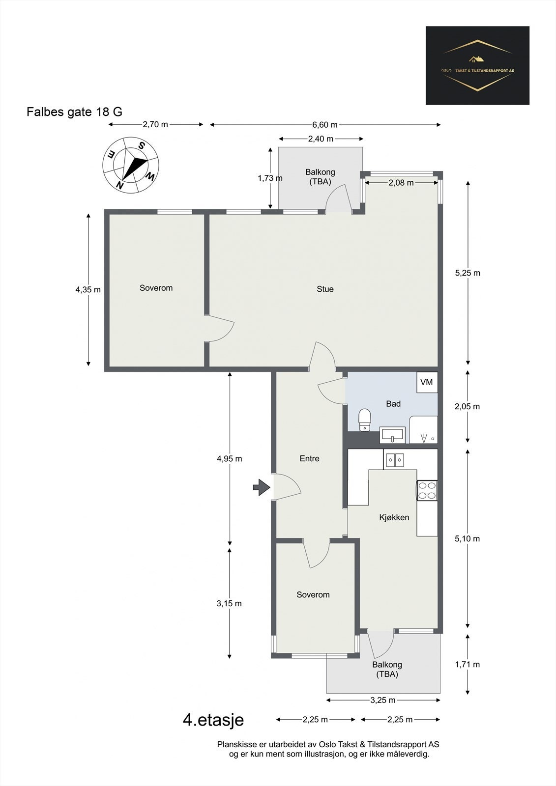 Plantegning til orientering. Galleribilde