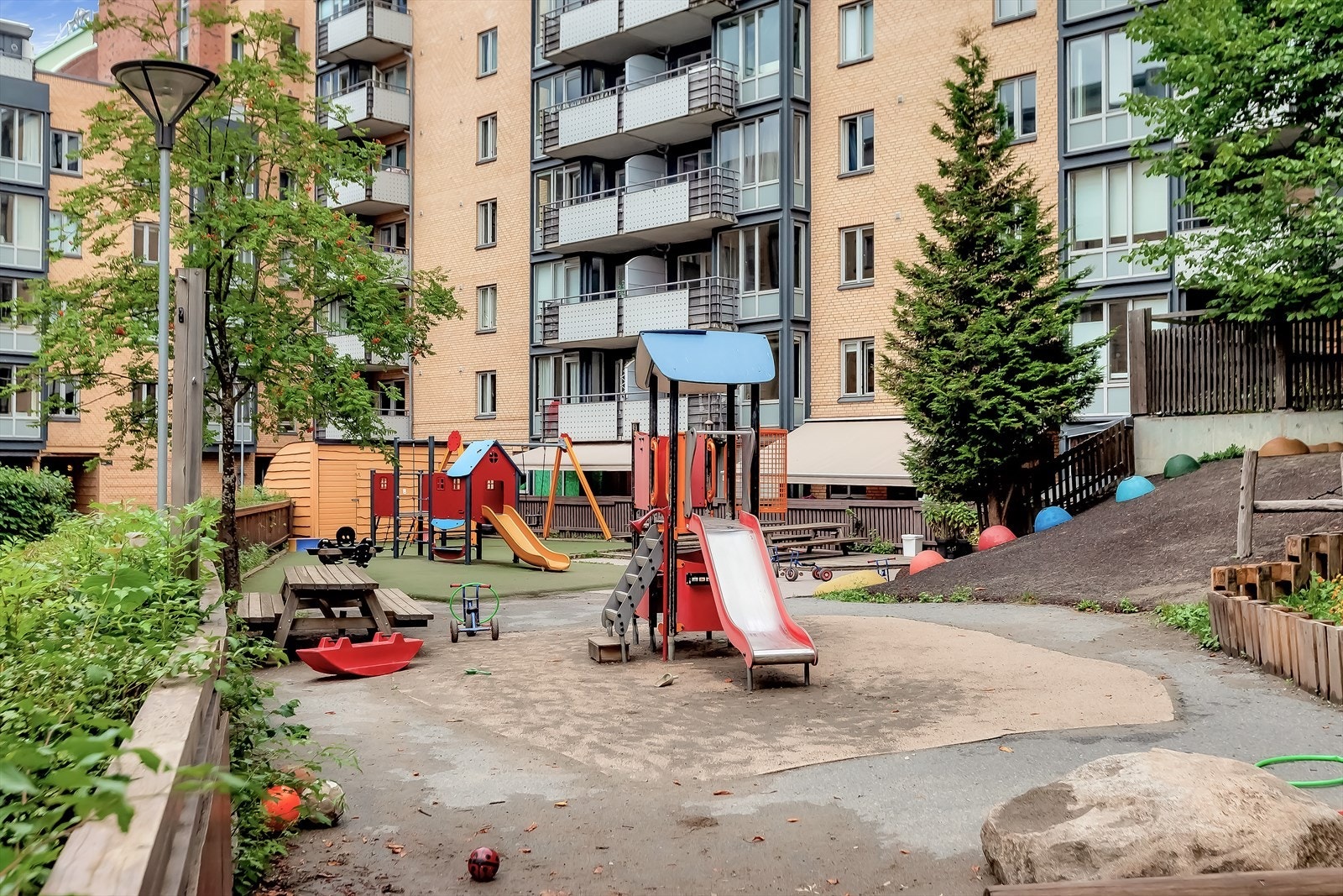 Det er flere barnehager i umiddelbar nærhet. Galleribilde