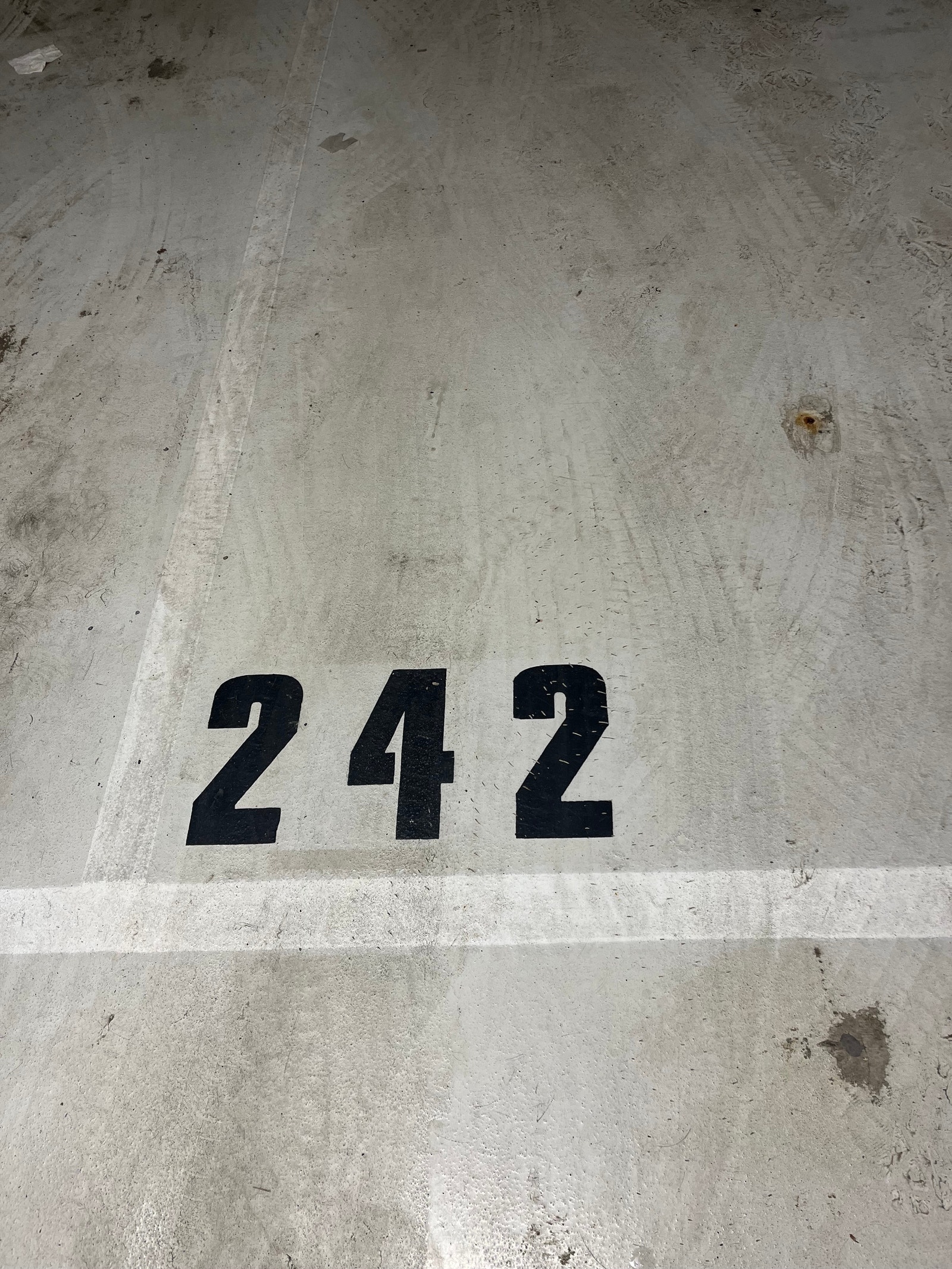 Plass nummer 242 Galleribilde