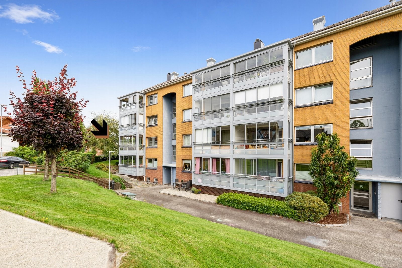 Det er kort gangavstand til dagligvarebutikker fra leiligheten, med Kiwi som nærmeste butikk Galleribilde