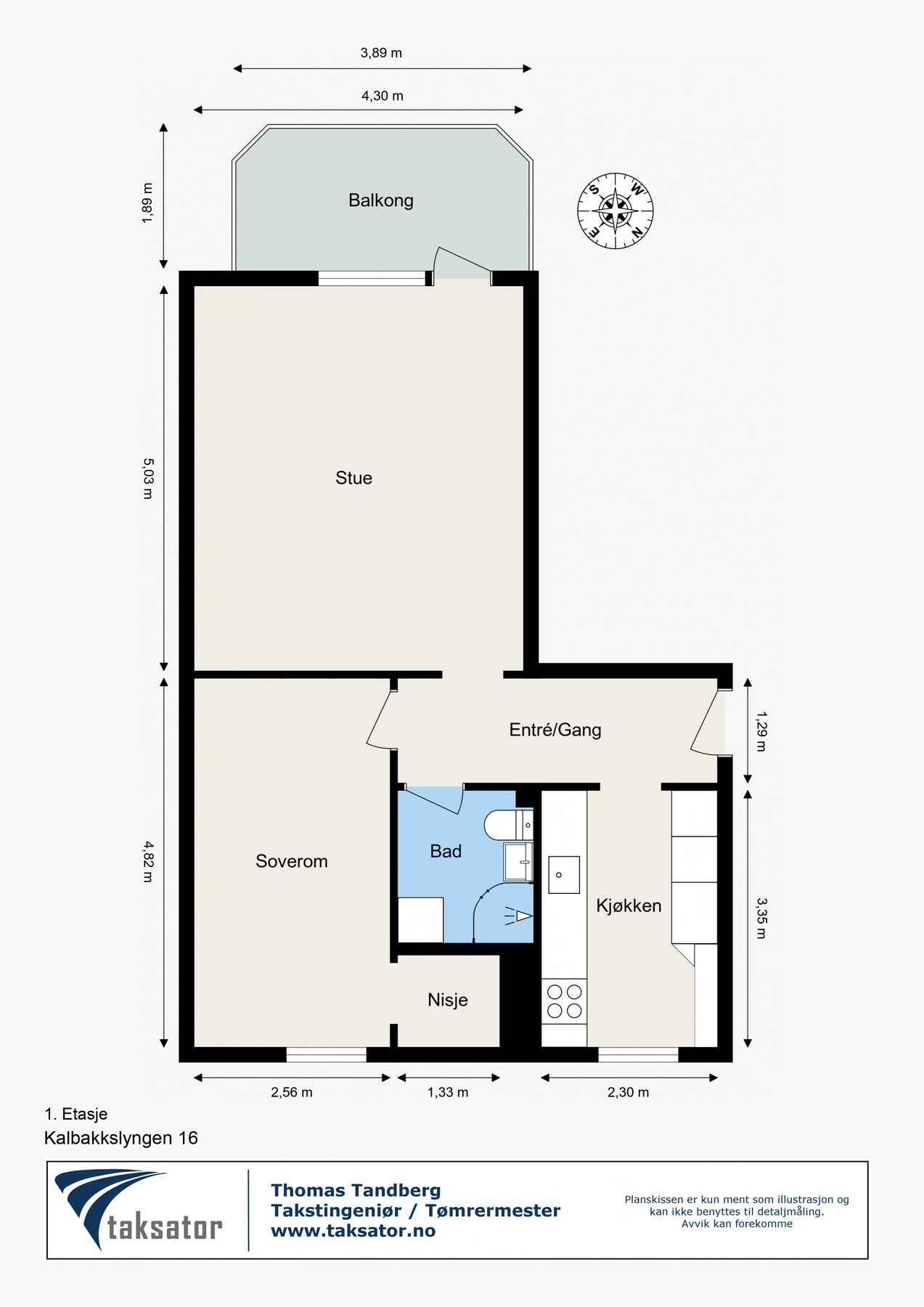 Planløsning. Galleribilde