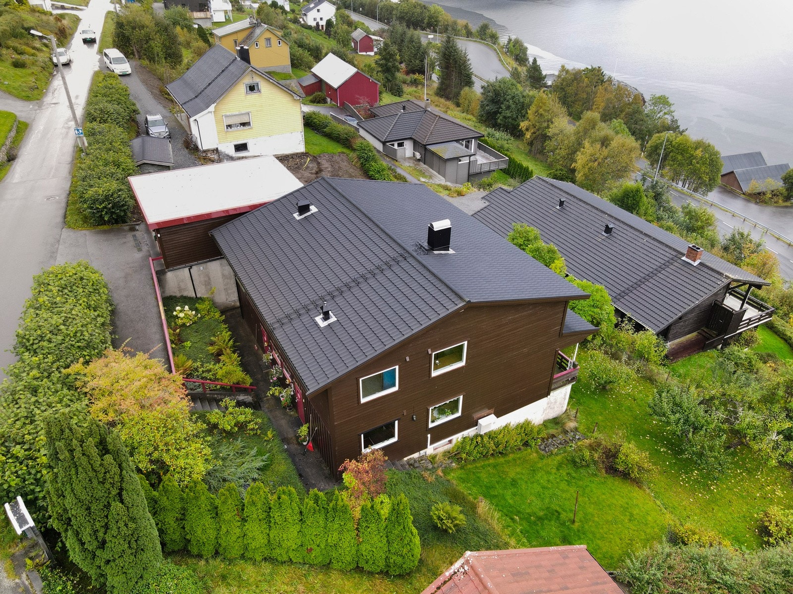 Dronefoto. Galleribilde