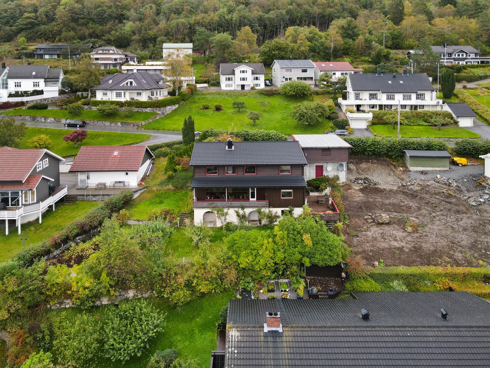 Dronefoto. Galleribilde