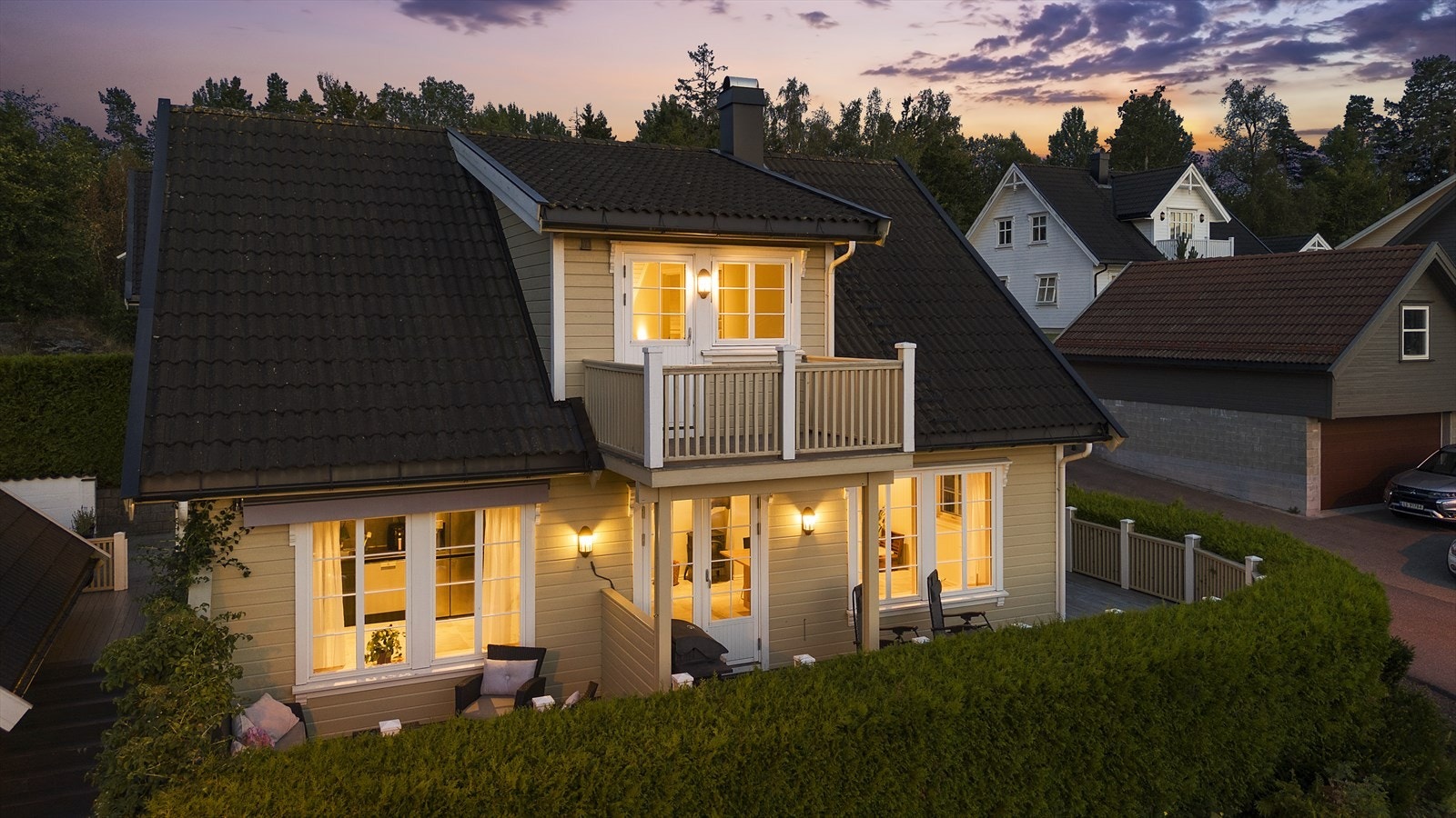 Kveldsstemning Galleribilde