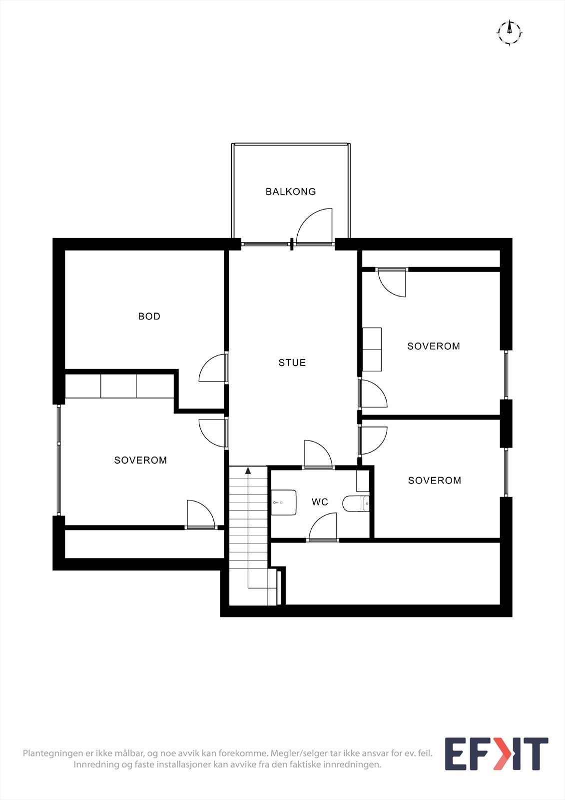 Plantegning 2. etasje Galleribilde