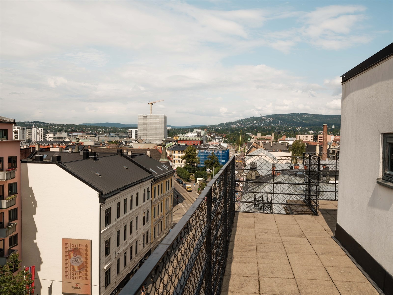 Felles takterrasse Galleribilde