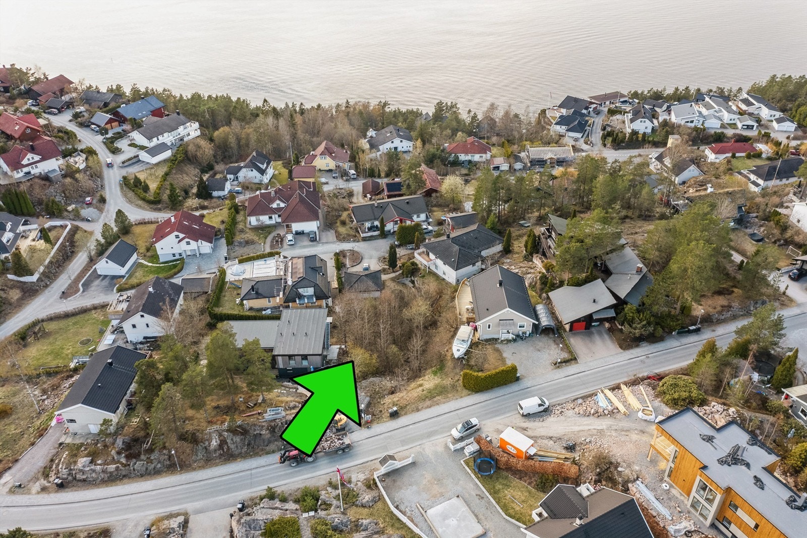 Vestvendt beliggende med meget gode solforhold Galleribilde