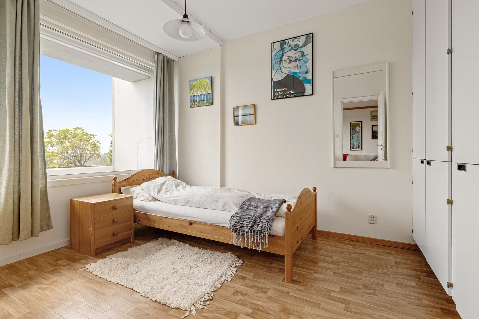 Soverommet måles til 10,1 kvm. Galleribilde