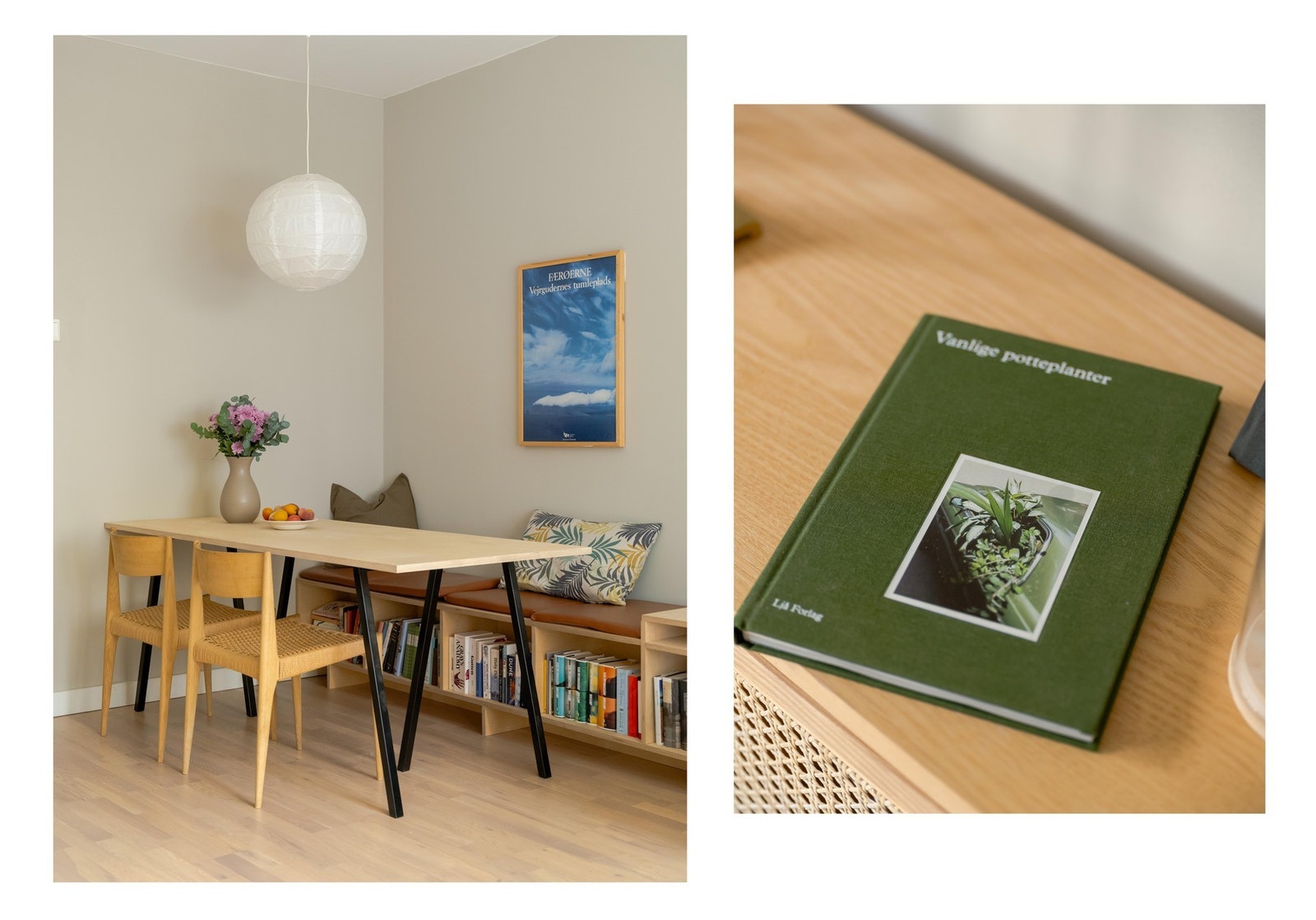 Her er det plass til hyggelige middager og selskaper. Galleribilde