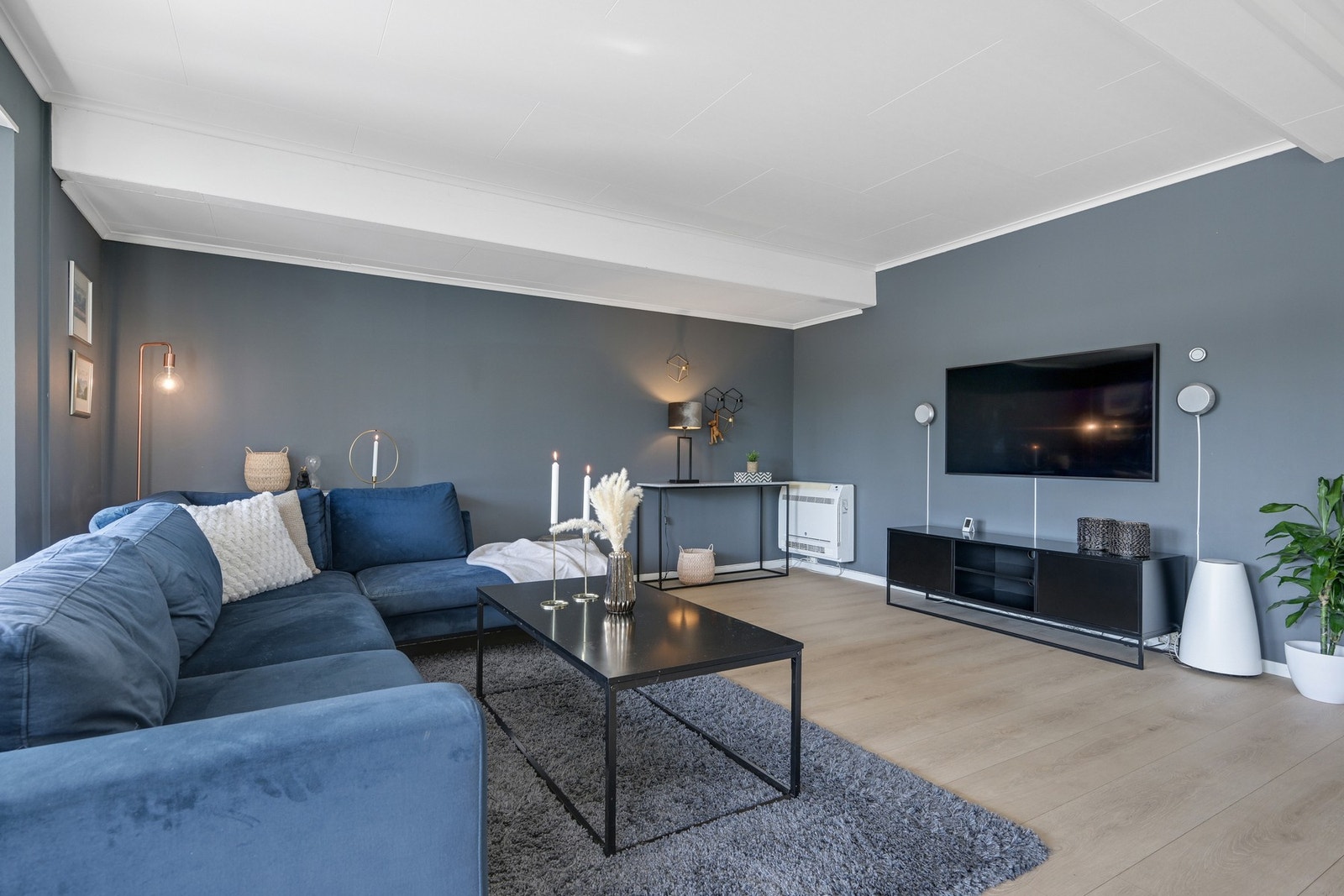 Inn fra terrassen til den pene stuen Galleribilde