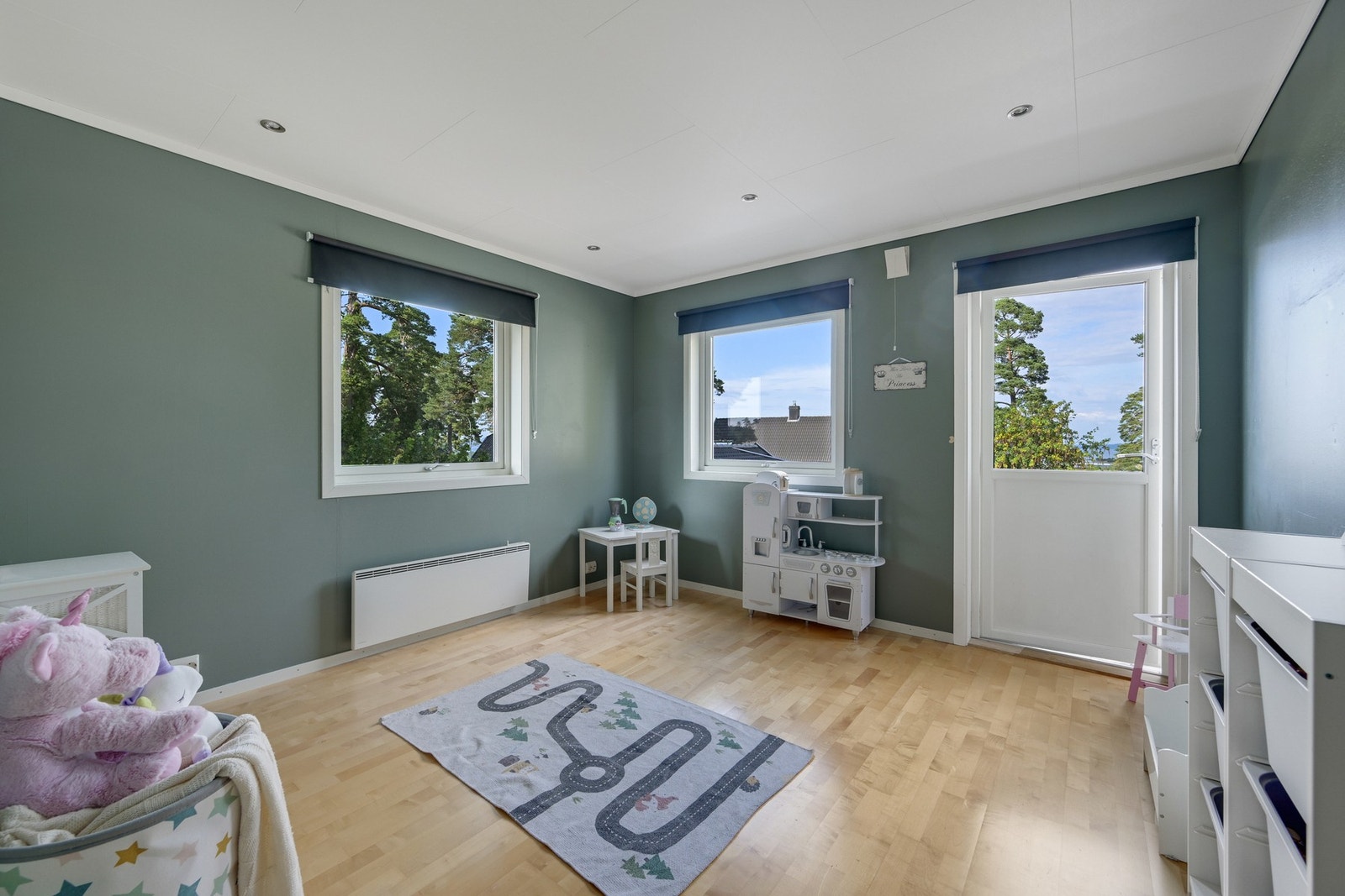 Inn fra balkongen til siste soverom Galleribilde