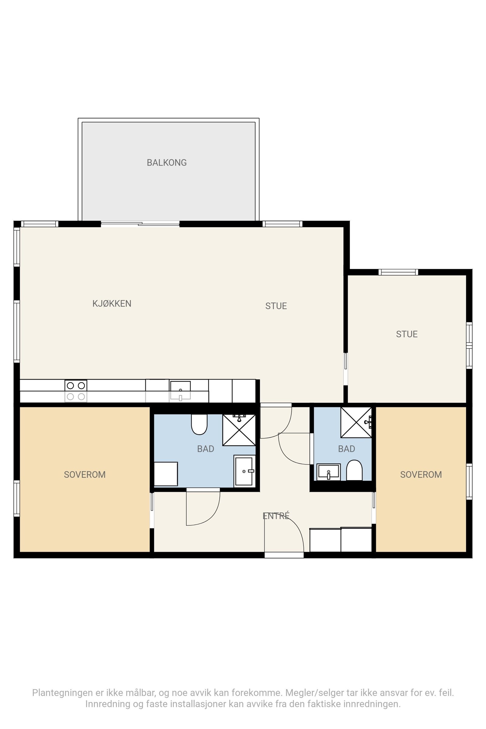 Plantegning. Galleribilde