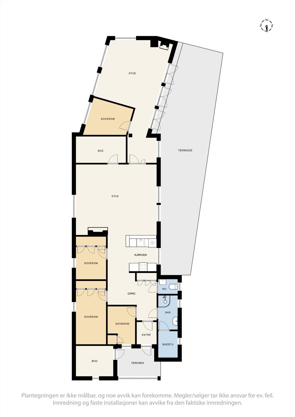 Plantegning. Galleribilde