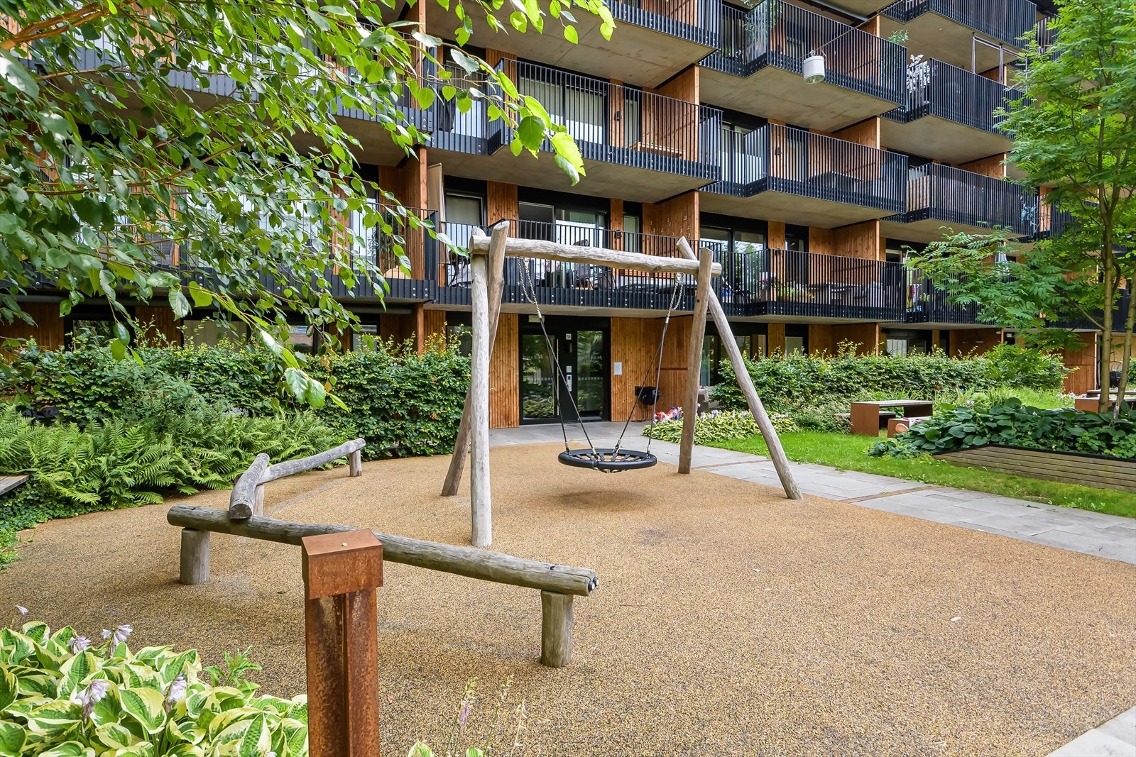 Hyggelige uteområder for både store og små Galleribilde