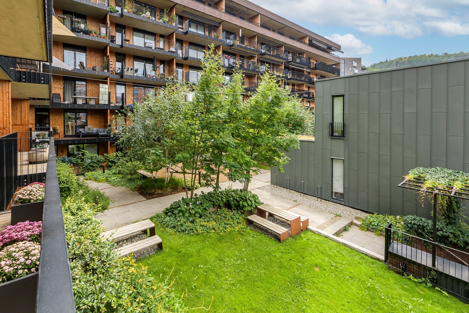 Pent opparbeidet fellesområder Galleribilde